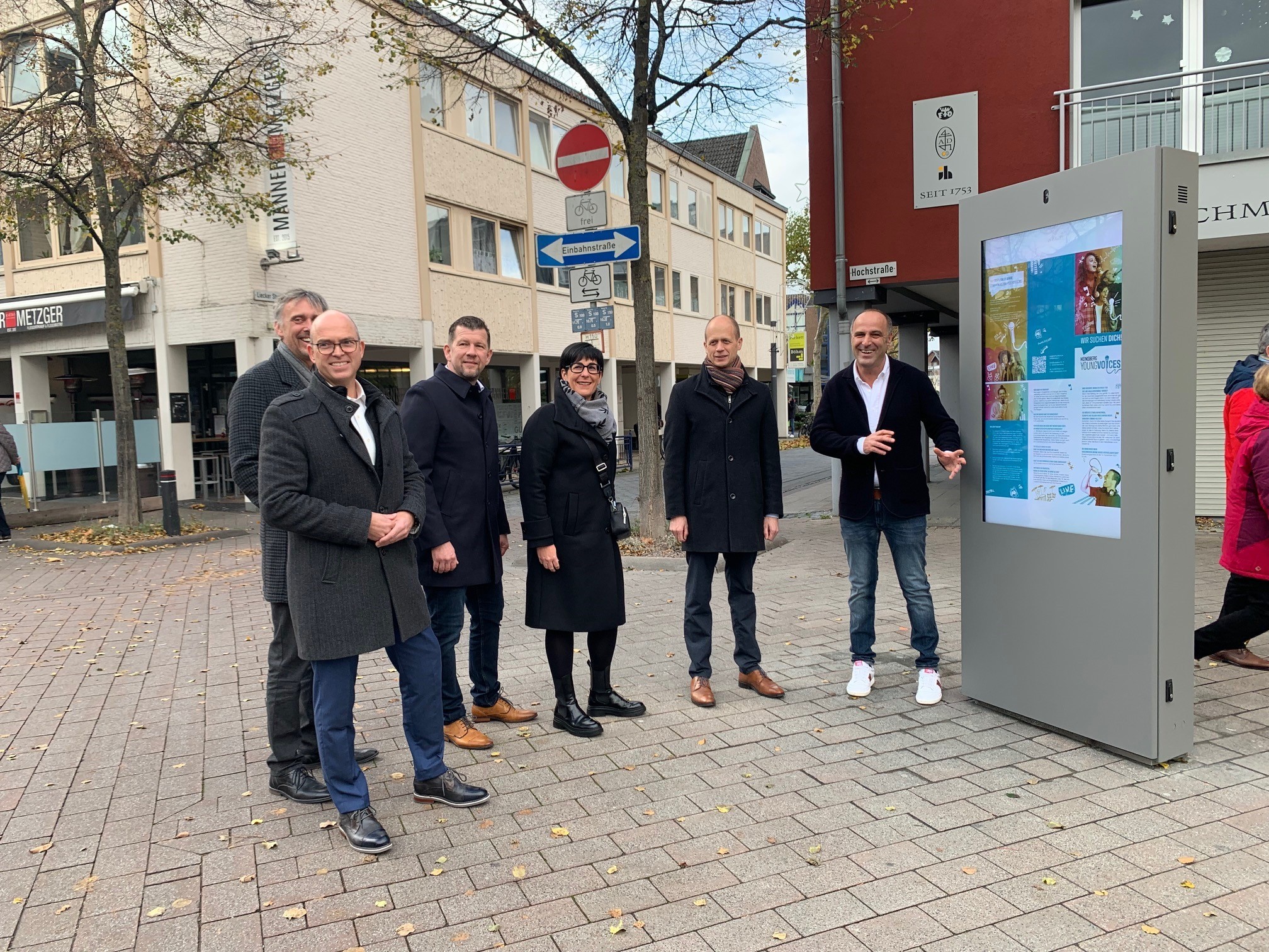 Startschuss digitaler Stelen