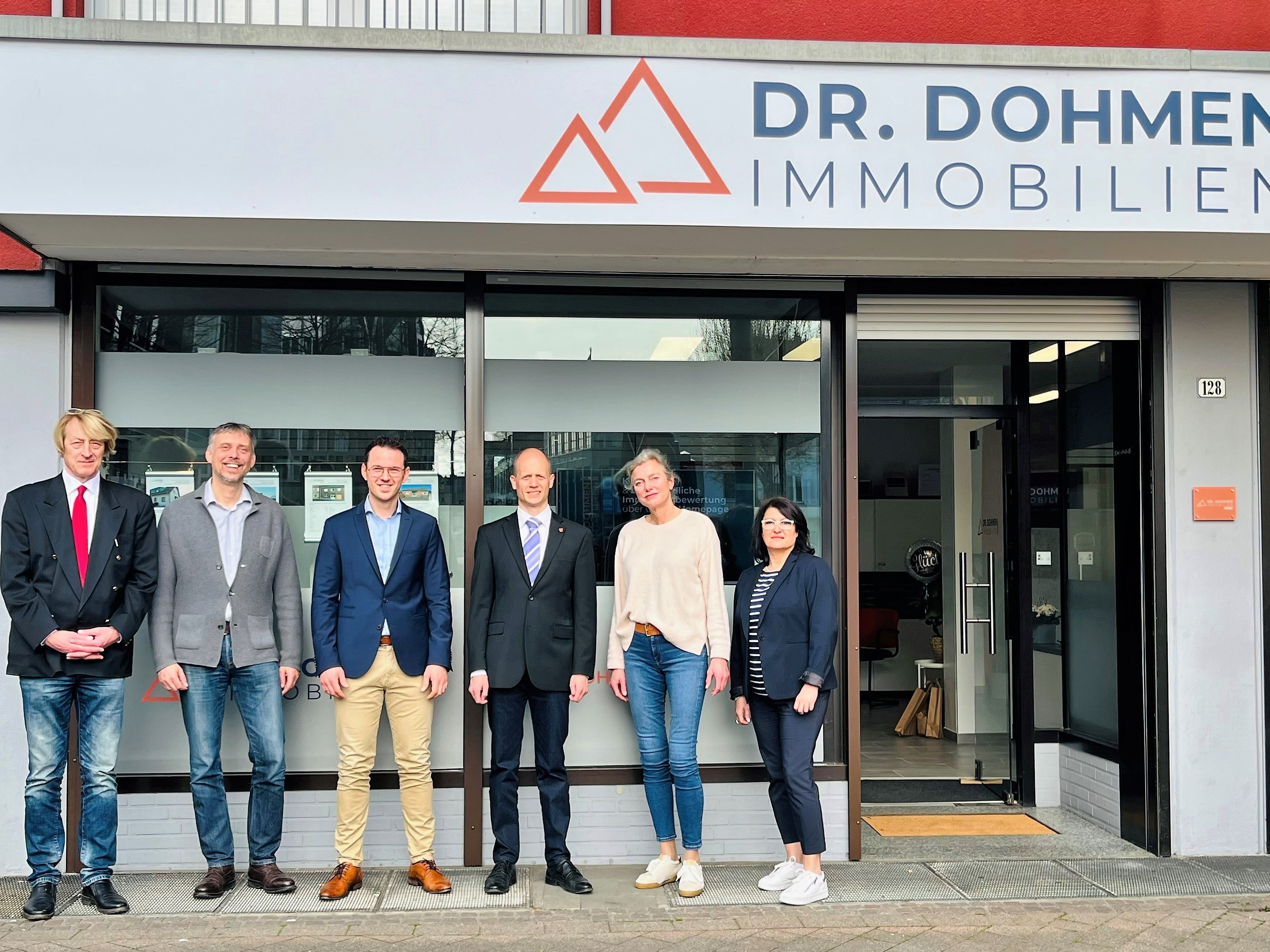 Besuchstermin bei Dr. Dohmen Immobilien