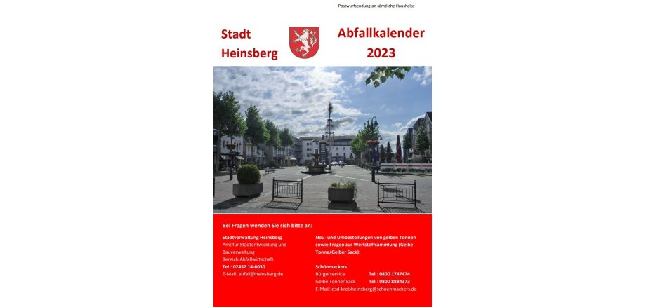 Abfallkalender 2023