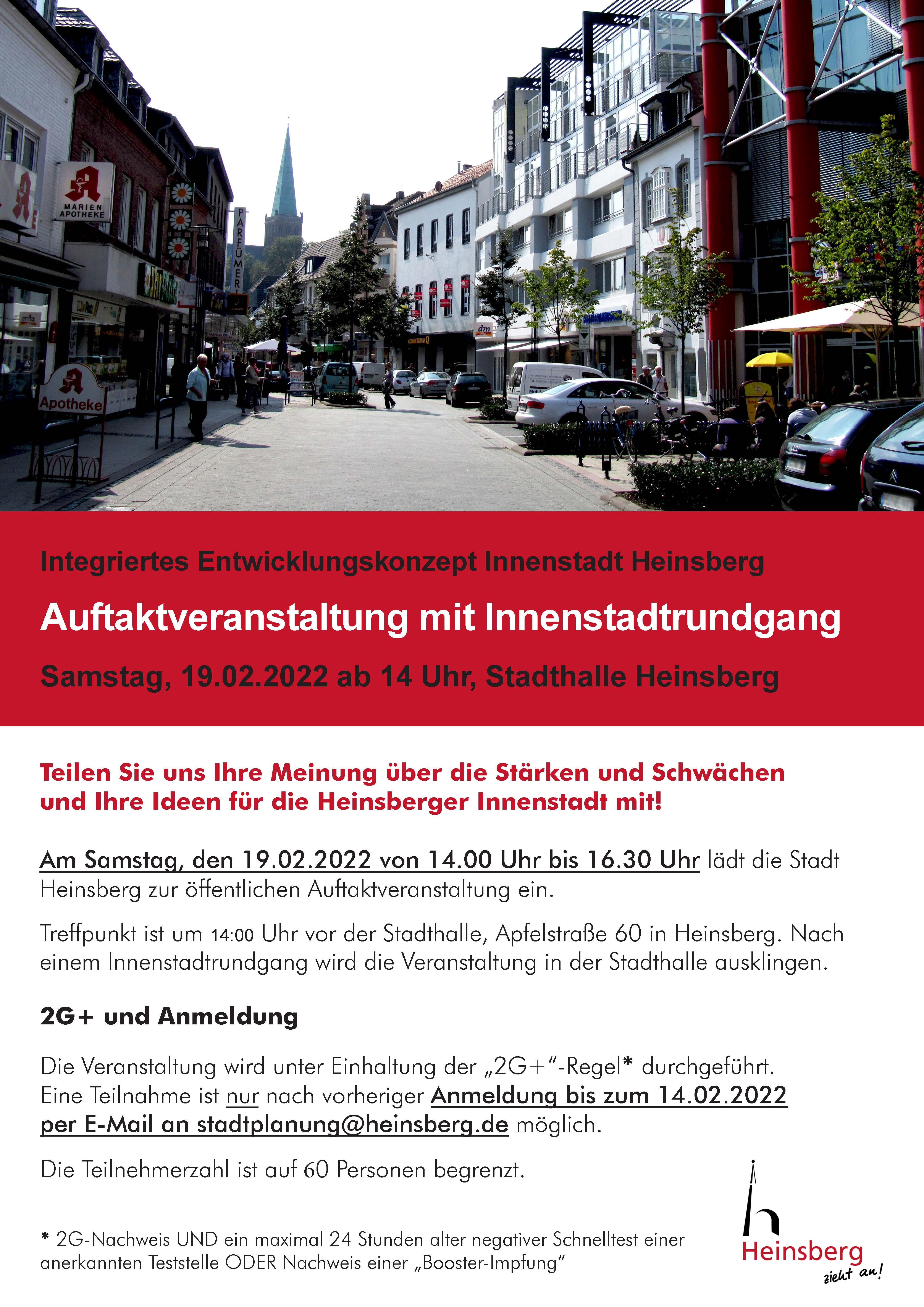 Einladung Stadtspaziergang Innenstadt