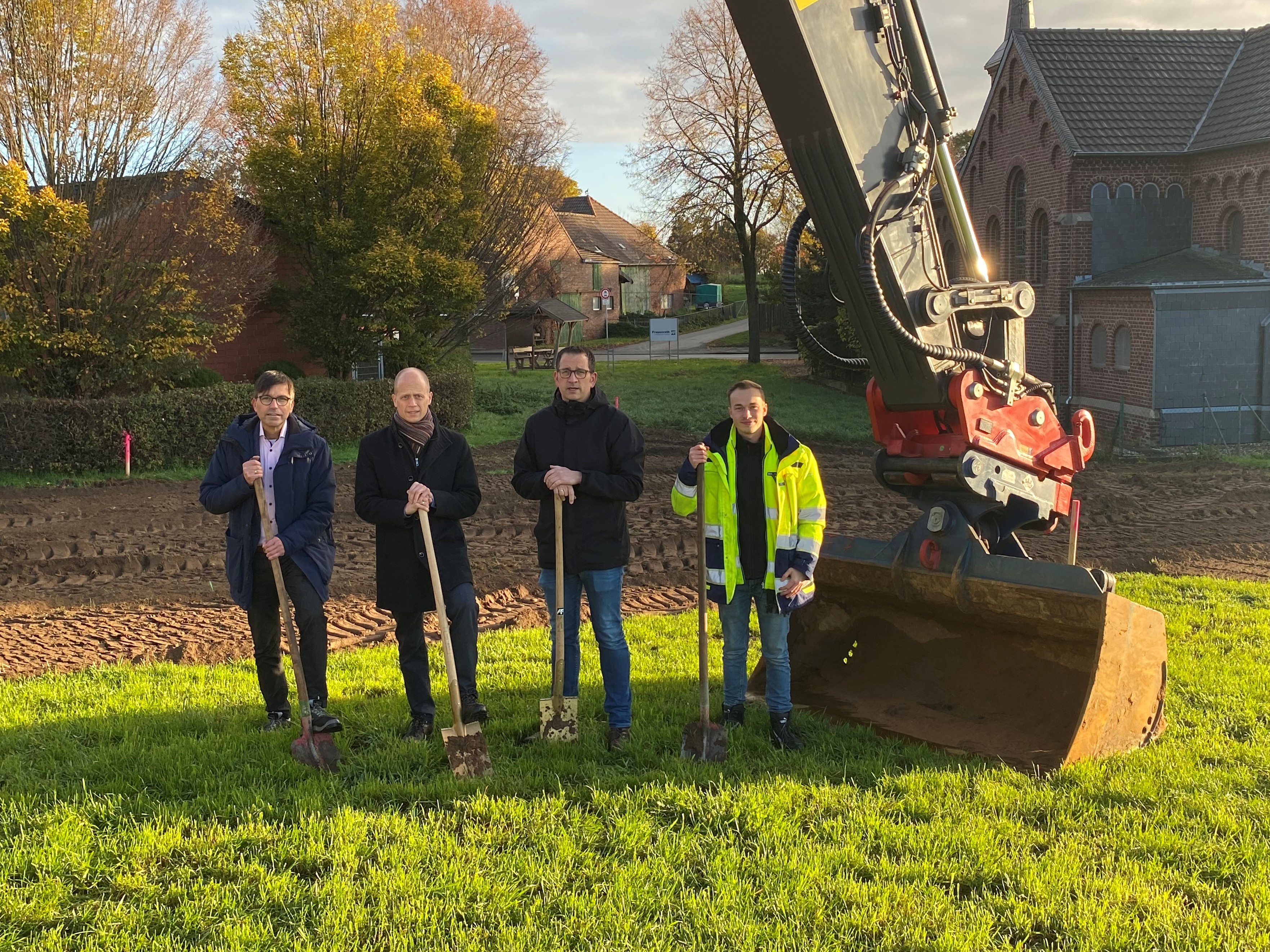 Spatenstich Scheifendahl