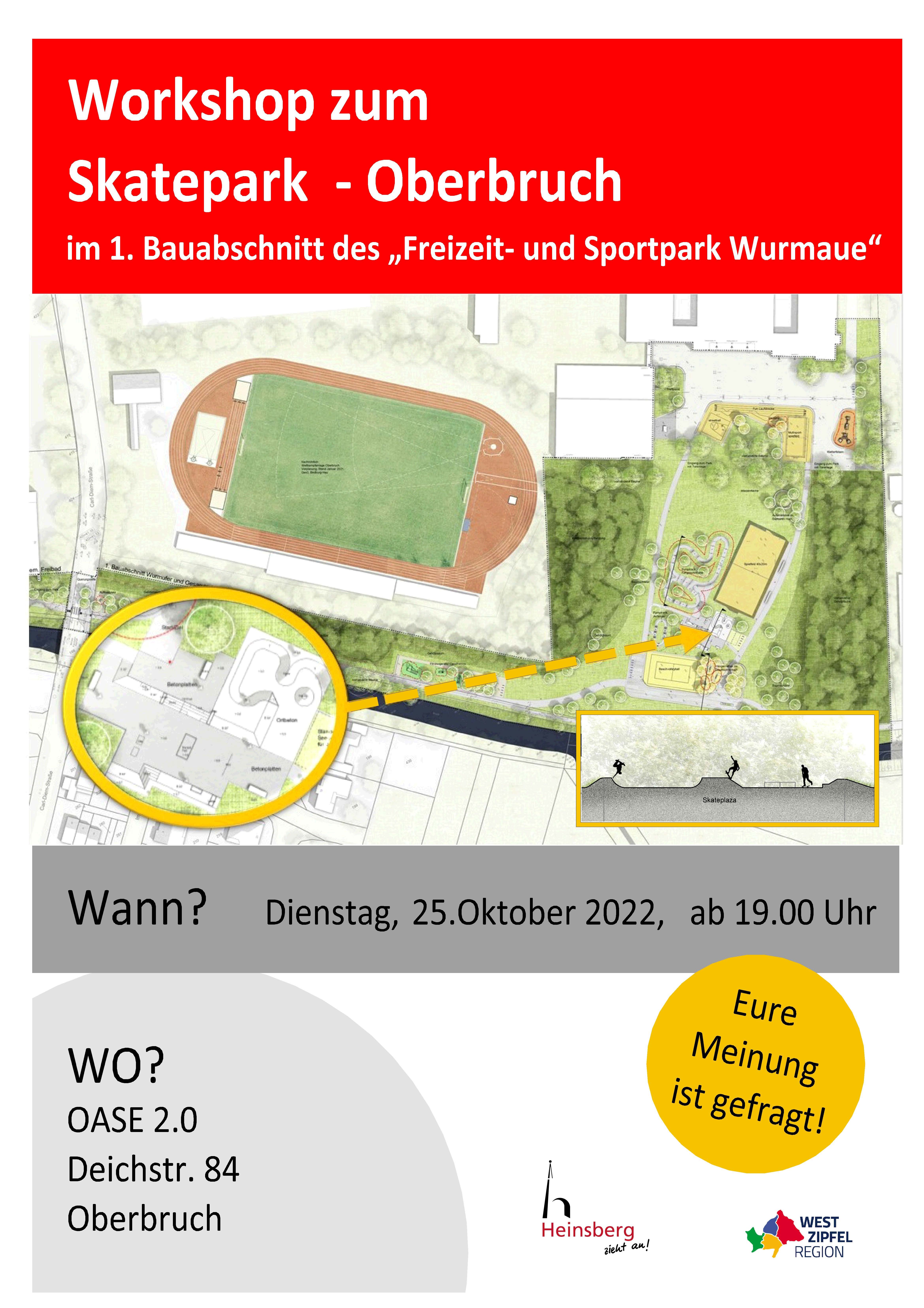 Workshop Skateanlage