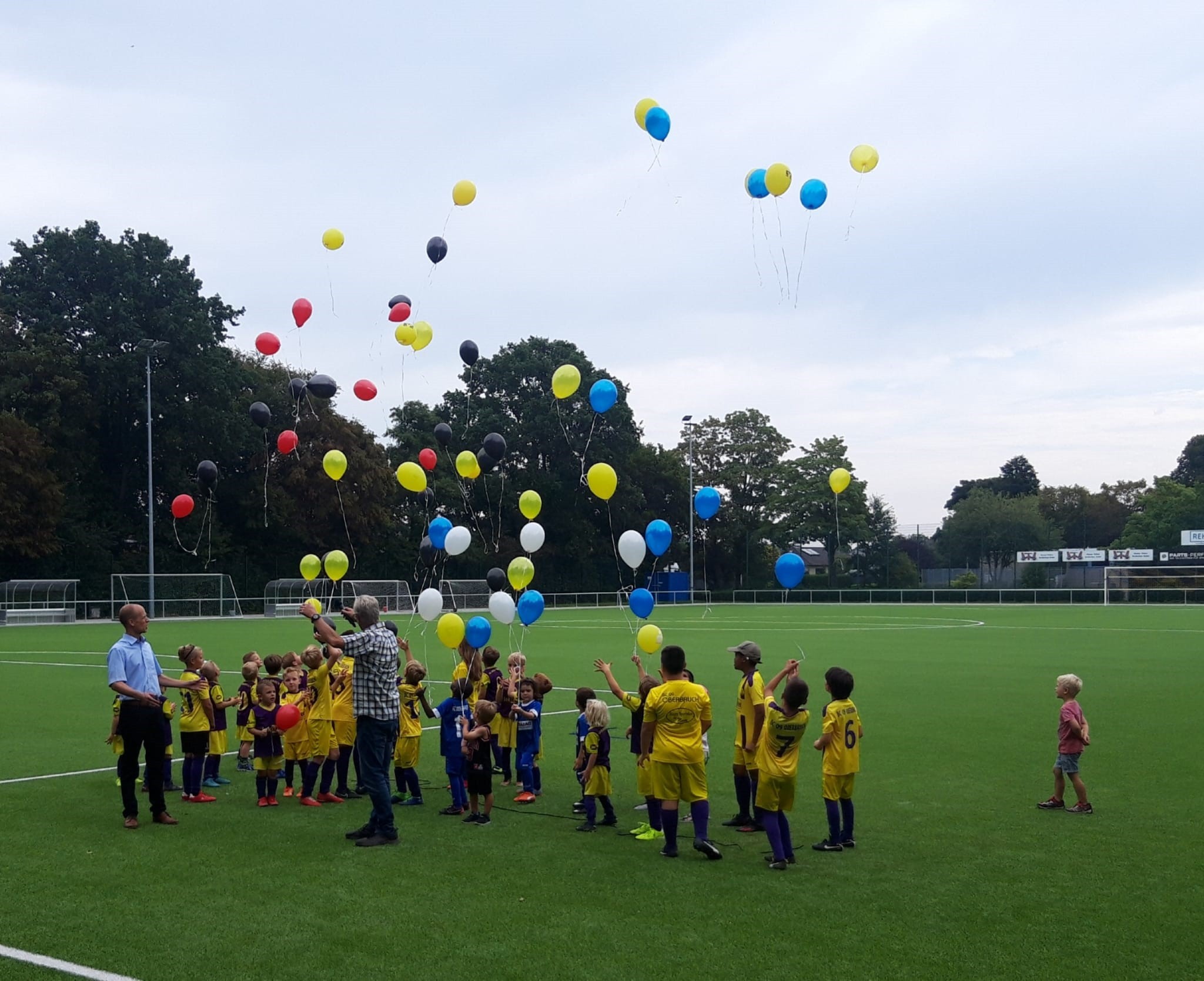 Bürgermeister Kai Louis wünscht allen künftigen Nutzern viel Spaß und sportlichen Erfolg