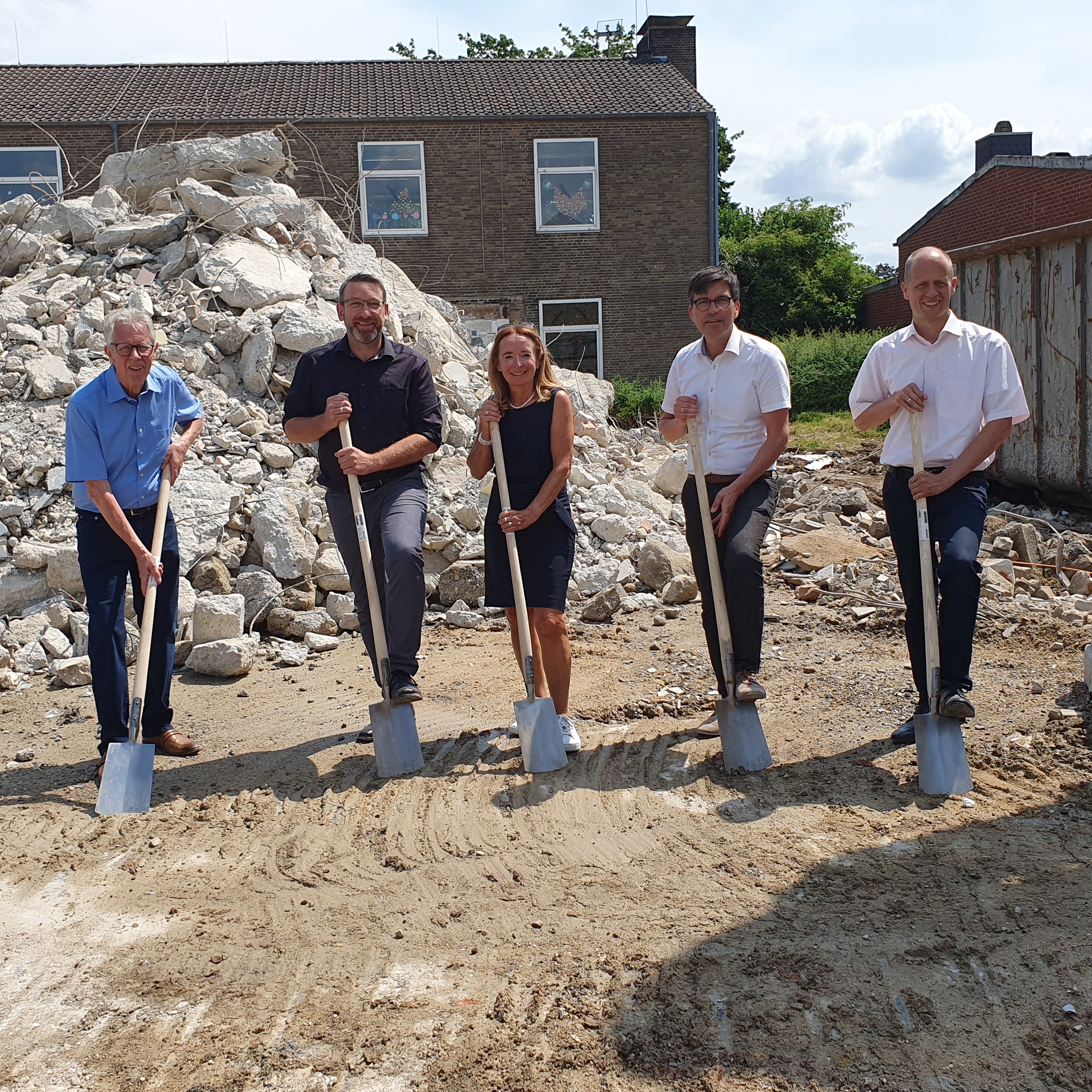 Spatenstich Grundschule Dremmen