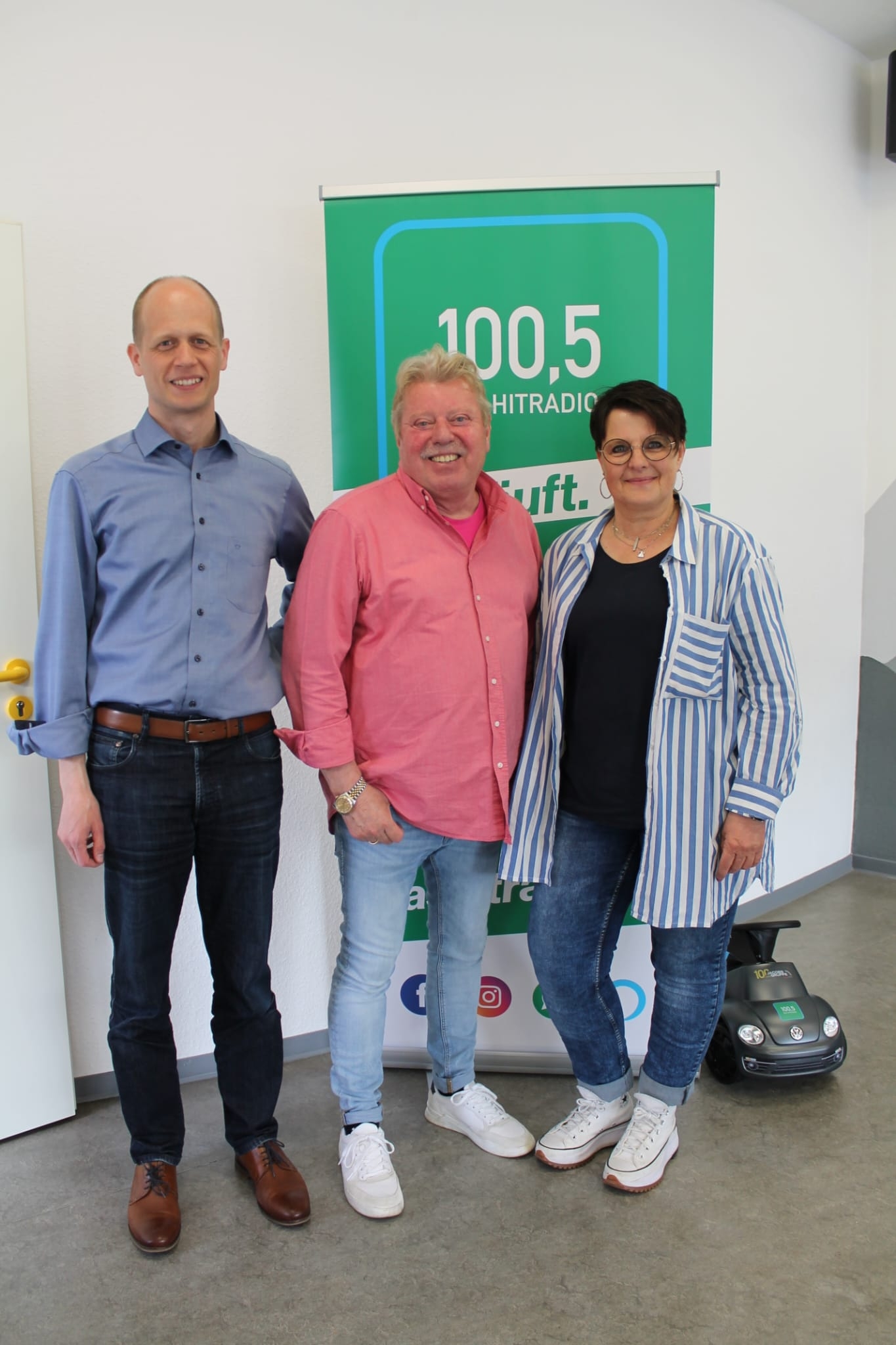 Volker Rosin, Kita Leitung Erika Wählen, Bürgermeister Kai Louis