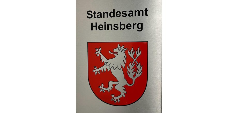 Wappen Standesamt Heinsberg