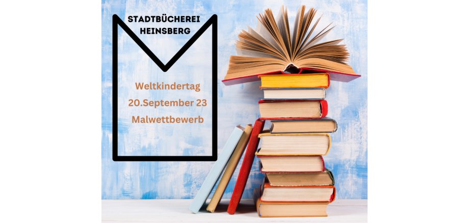 Malwettbewerb Stadtbücherei Weltkindertag