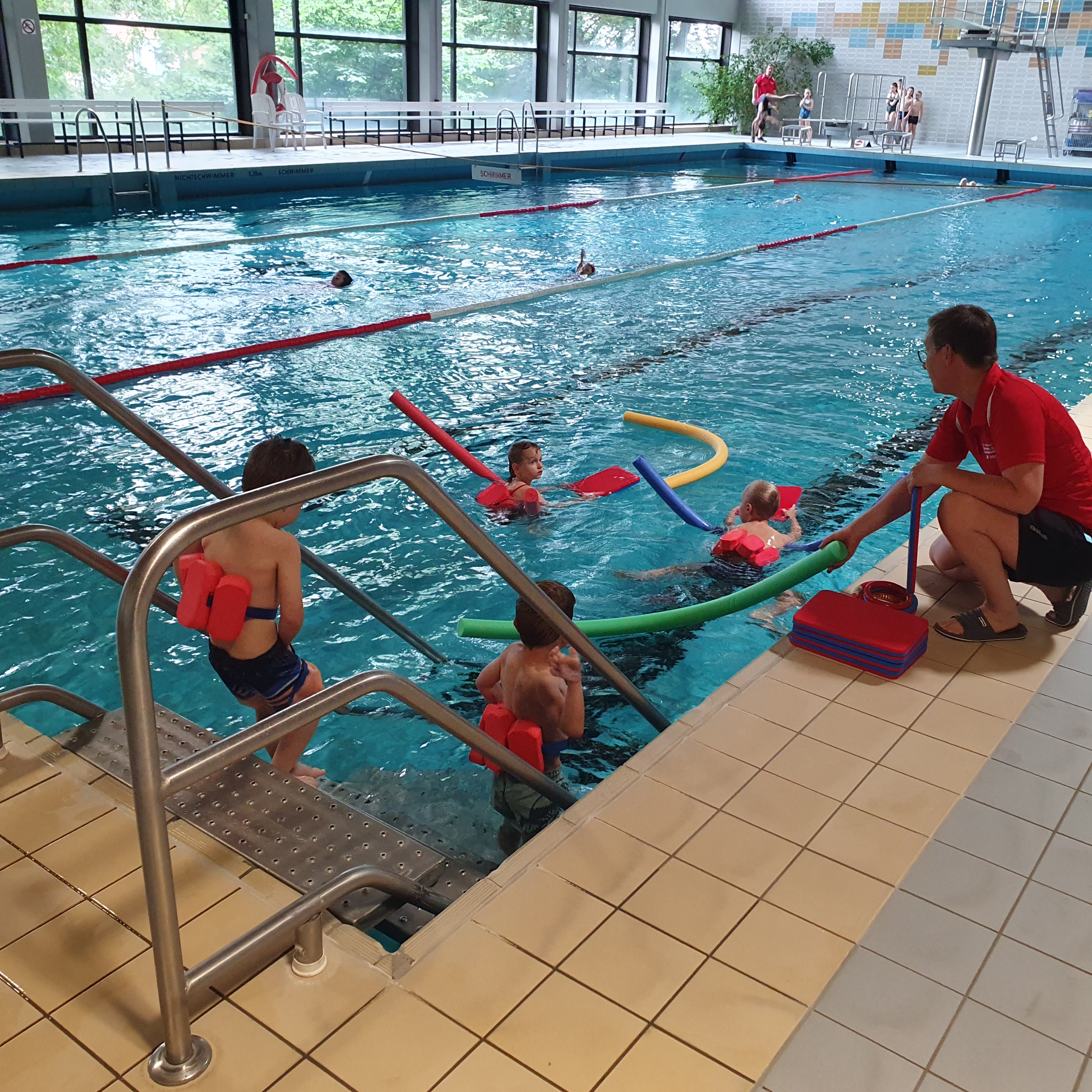 Im Hallenbad Heinsberg