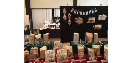 Hobbykünstlerstand "Buchkunst"
