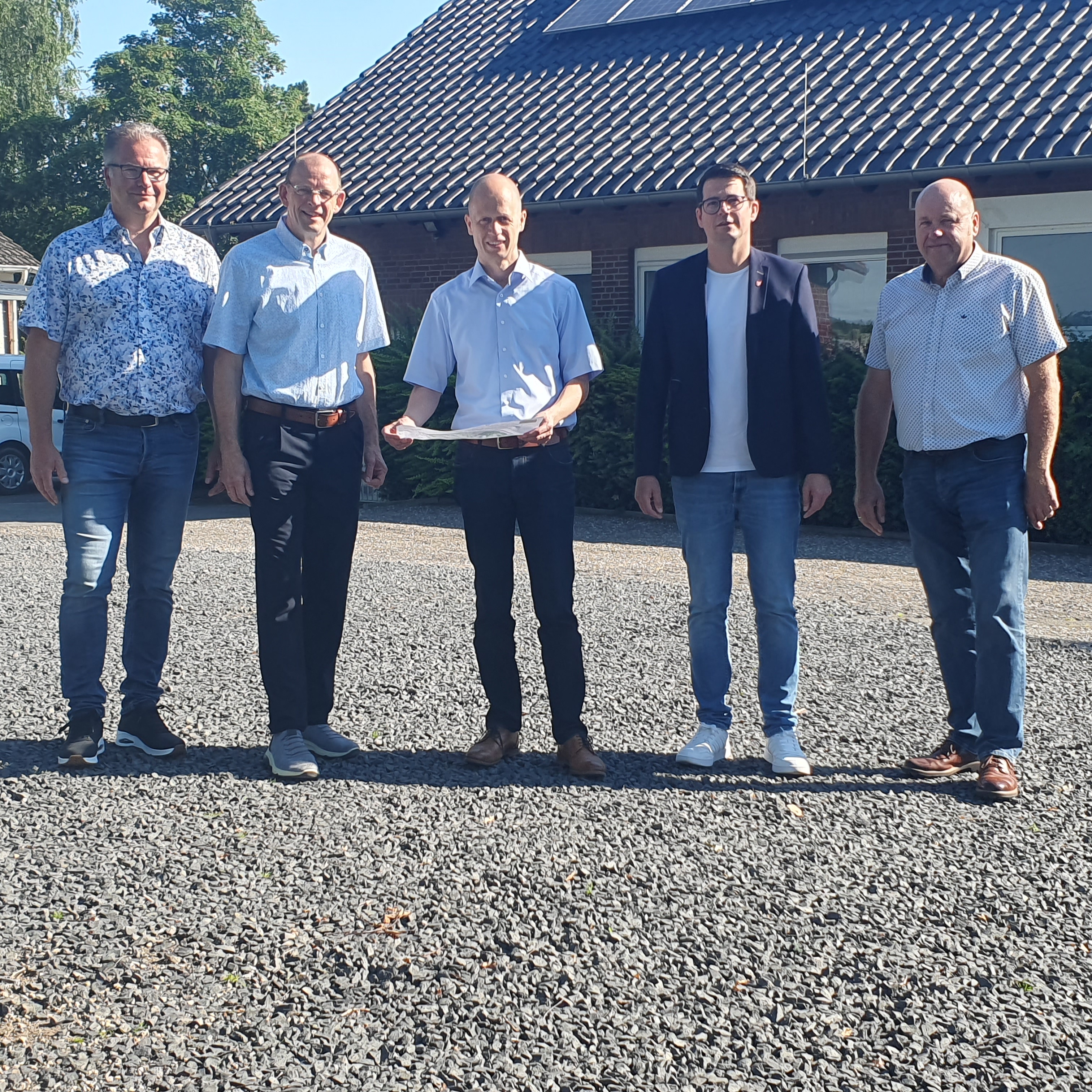 Vorplatz am Bürgerhaus Lieck