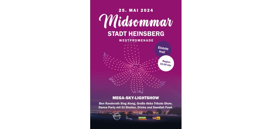 Plakat Midsommar Heinsberg