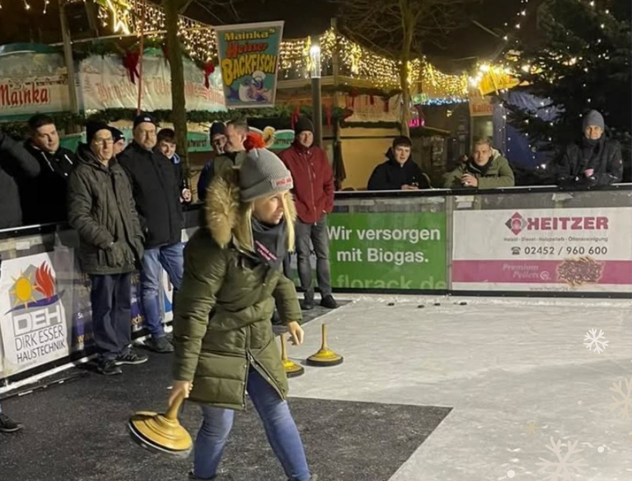 Eisbahn Weihnachtsmarkt Heinsberg