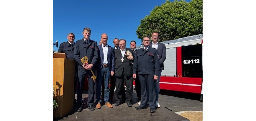 Einweihung des Feuerwehrgerätehauses
