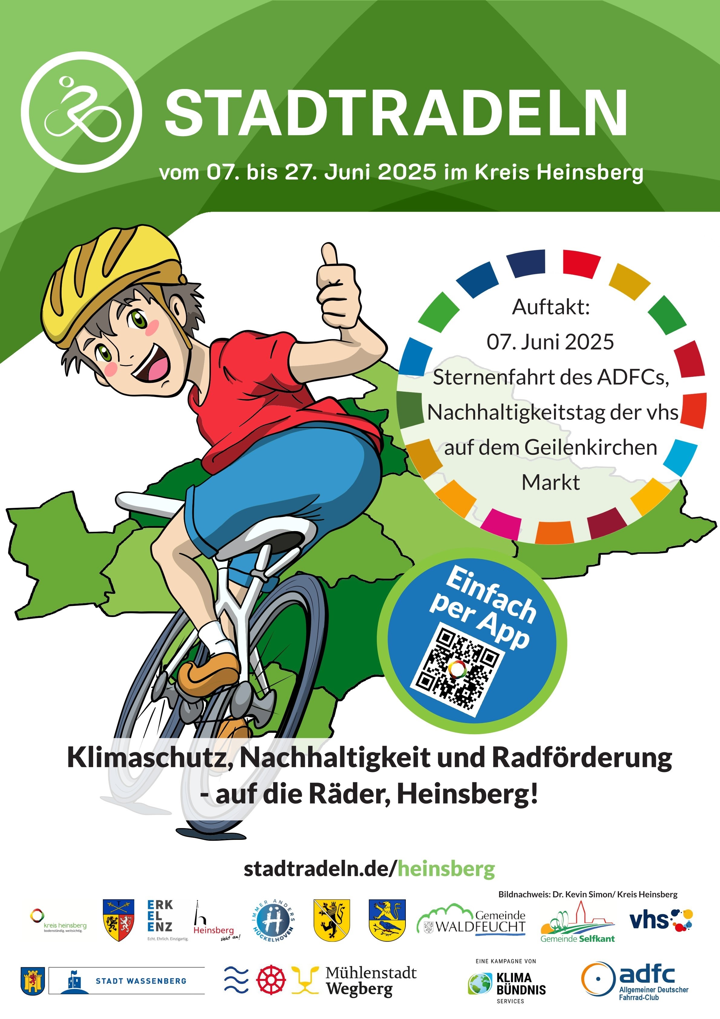 Plakat Stadtradeln 2025