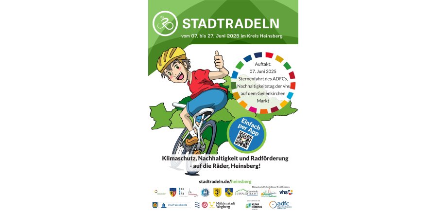 Plakat Stadtradeln 2025