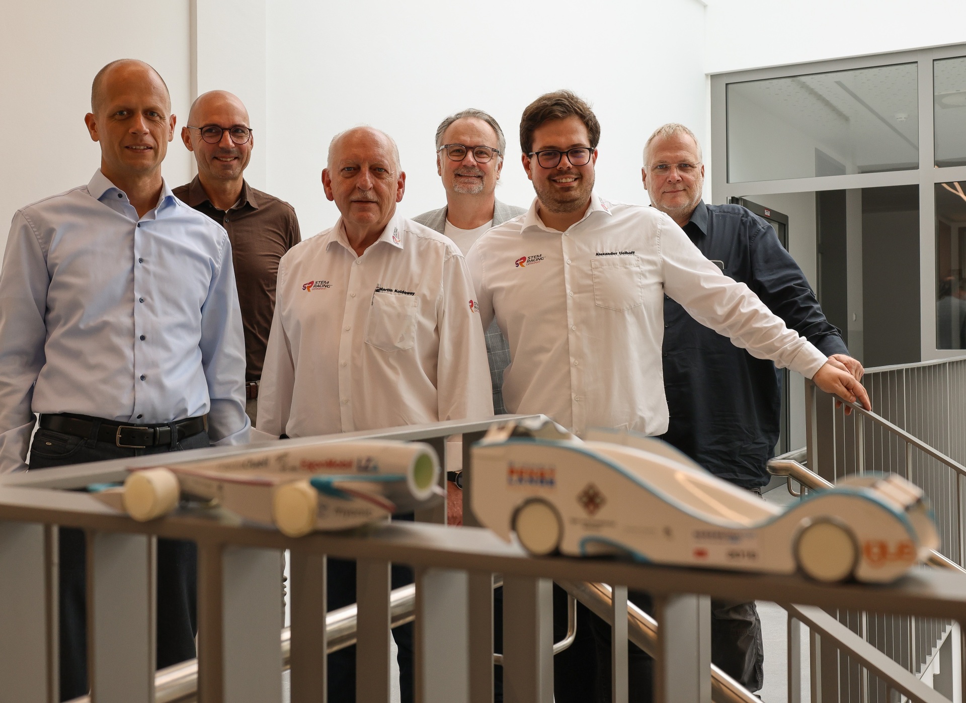 Pressekonferenz Formel 1 in der Schule