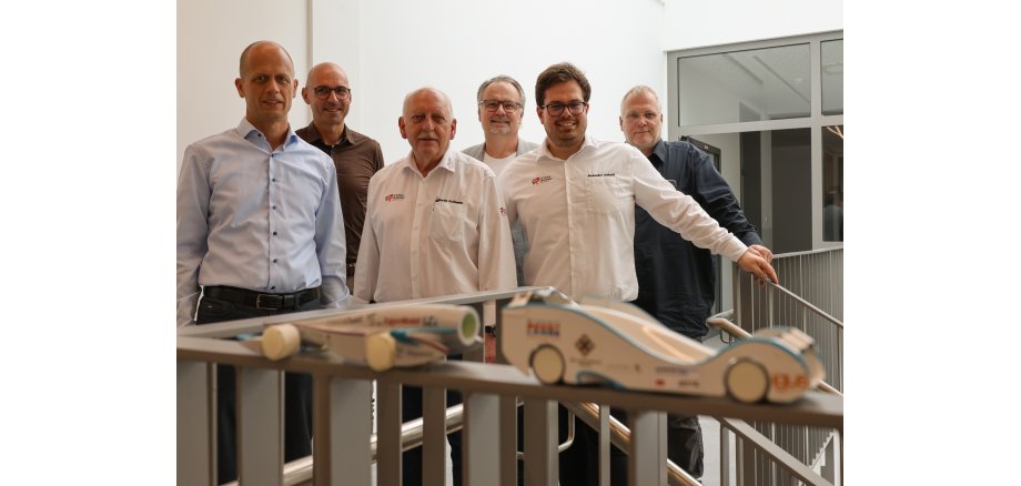Pressekonferenz Formel 1 in der Schule
