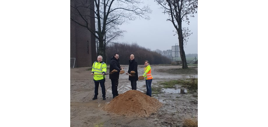 Spatenstich für das neue Wasserwerk