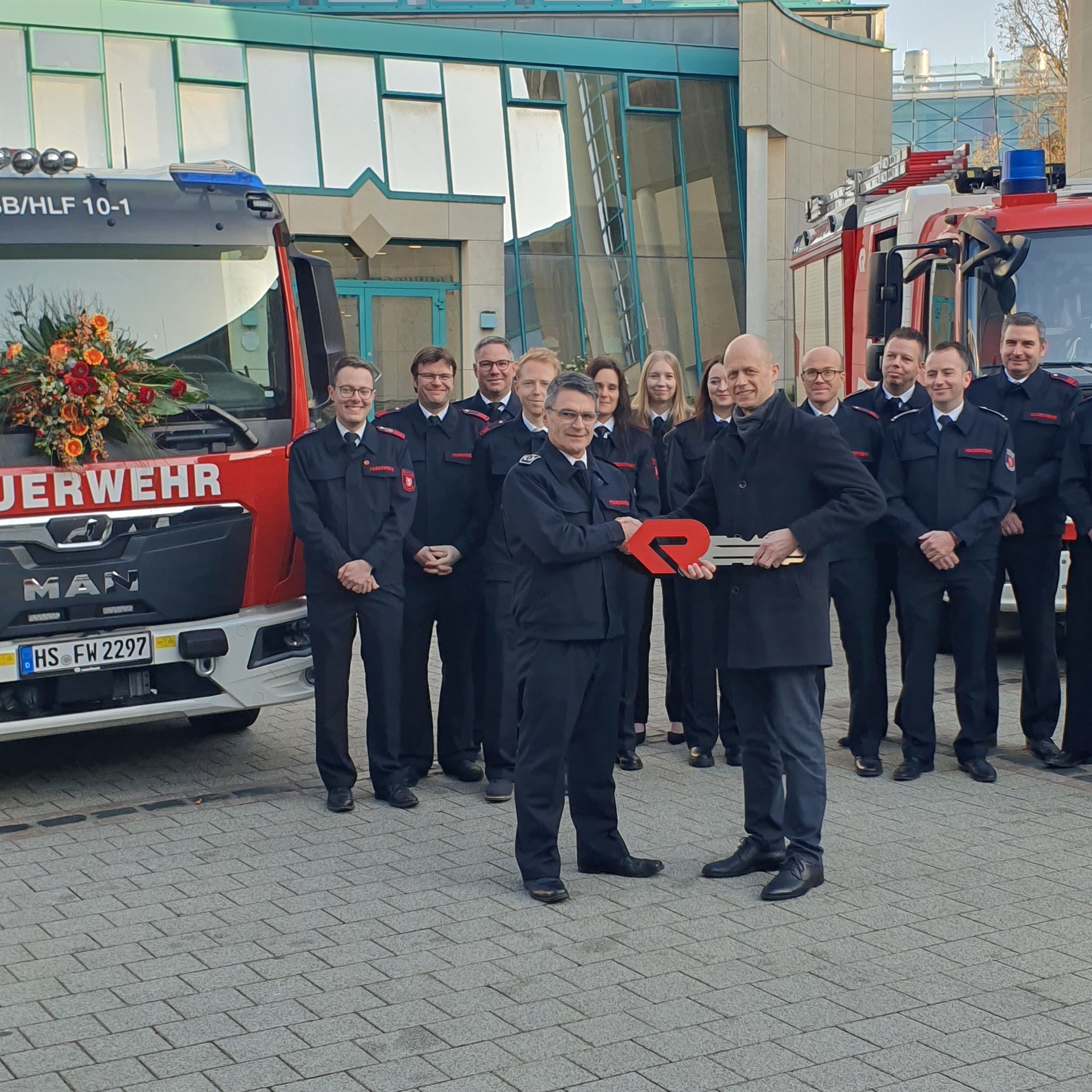 Schlüsselübergabe FW