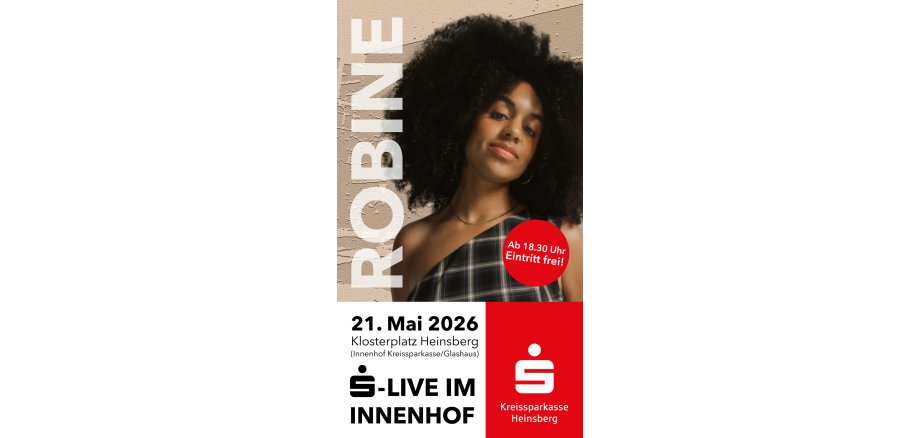 Plakat "Live im Innenhof"