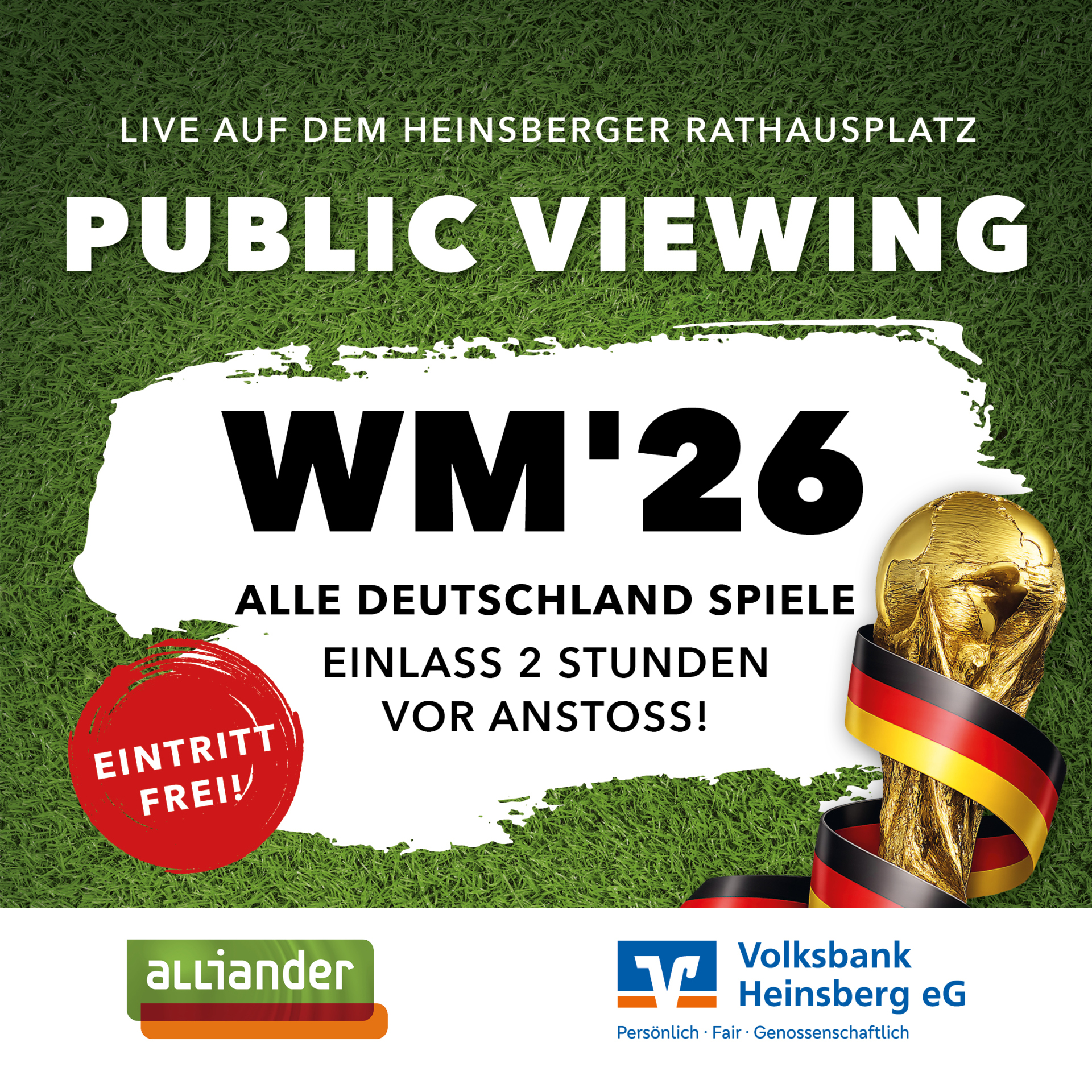 Plakat Public Viewing