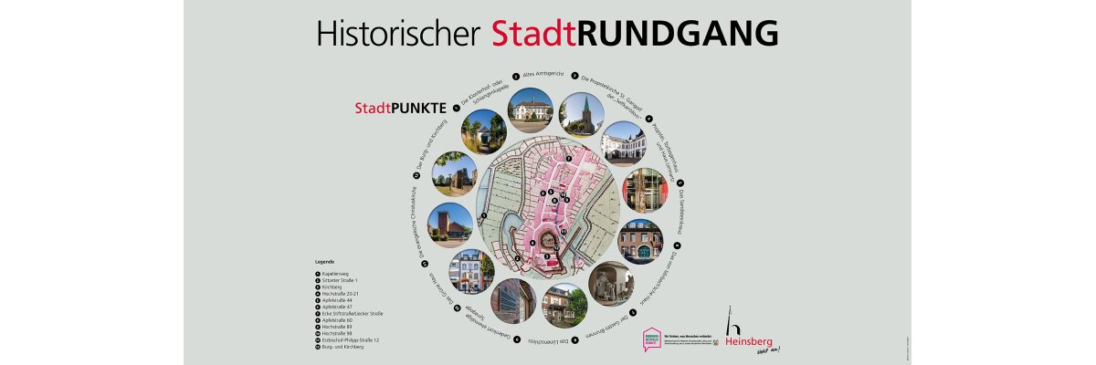 Historischer StadtRUNDGANG Karte