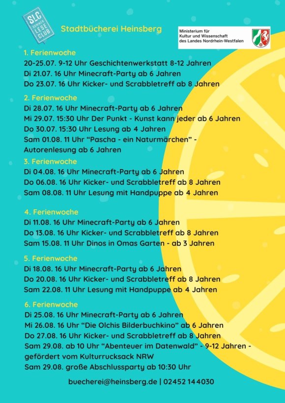 Gelb Zitrone Kinder Buch Einband (A4) - 2